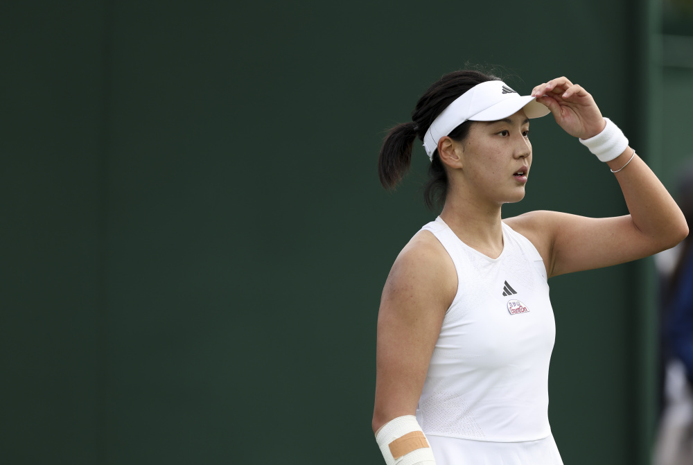 他的比赛上 他的比赛上